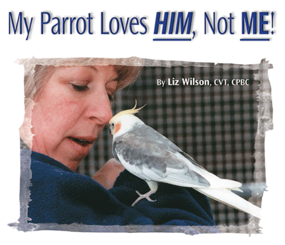 My Parrot Loves HIM, Not ME!