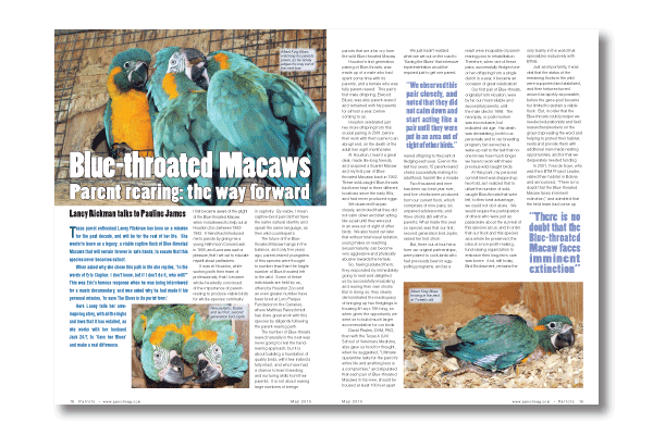 Parrots magazine 148 - May 2010