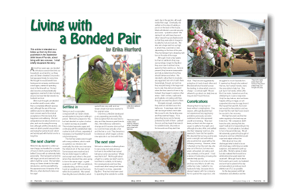 Parrots magazine 148 - May 2010