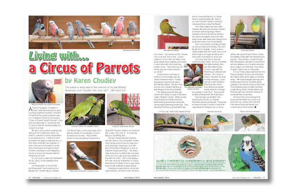 Parrots magazine 167