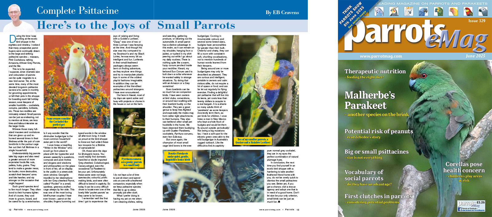 Spreads for web Parrots 278 4