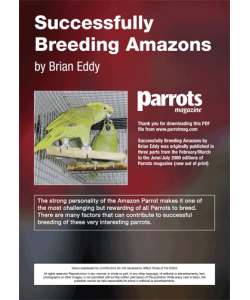 Parrots magazine, Successfully Breeding Amazons