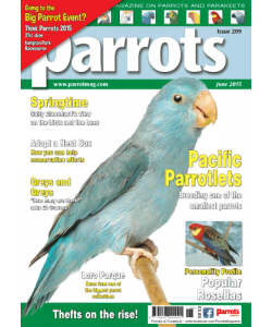 Parrots magazine, Issue 209, June 2015