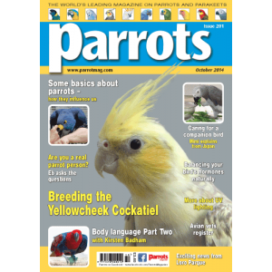 Parrots magazine, Issue 201, October 2014