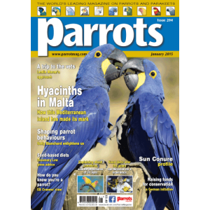 Parrots magazine, Issue 204, January 2015